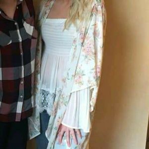 Lace off the shoulder top